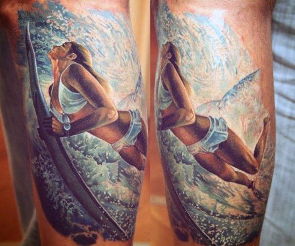 tattoo wave