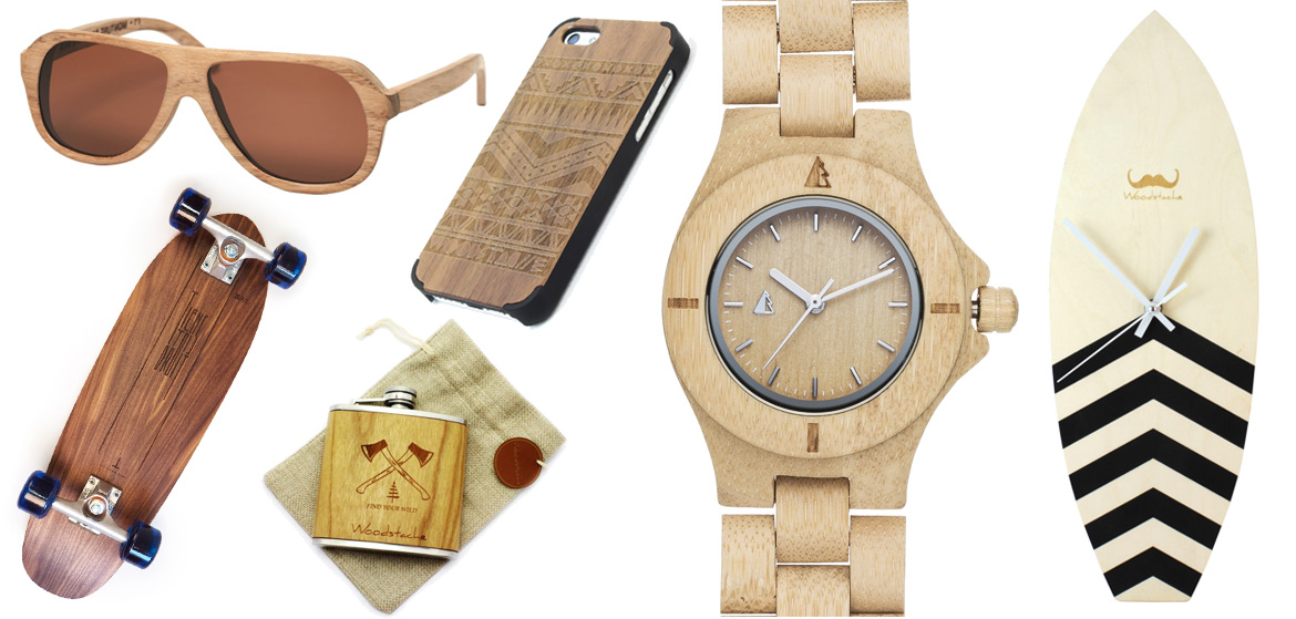 Coque iPhone en bois - Vague l Woodstache