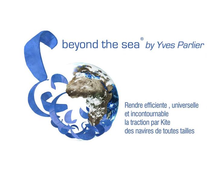 Le projet Beyond the sea : un cargo tracté par une aile de kite