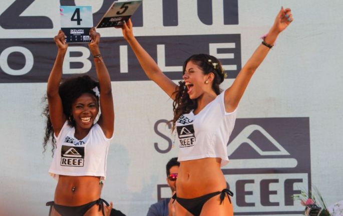 tiara fernandez vient d être élue miss reef 2015