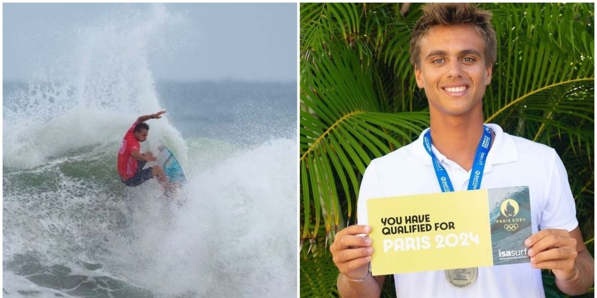 Le surfeur français Kauli Vaast qualifié aux JO de Paris 2024